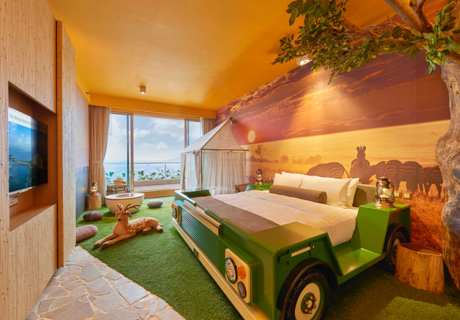 Animal Safari Room with Seaview Balcony