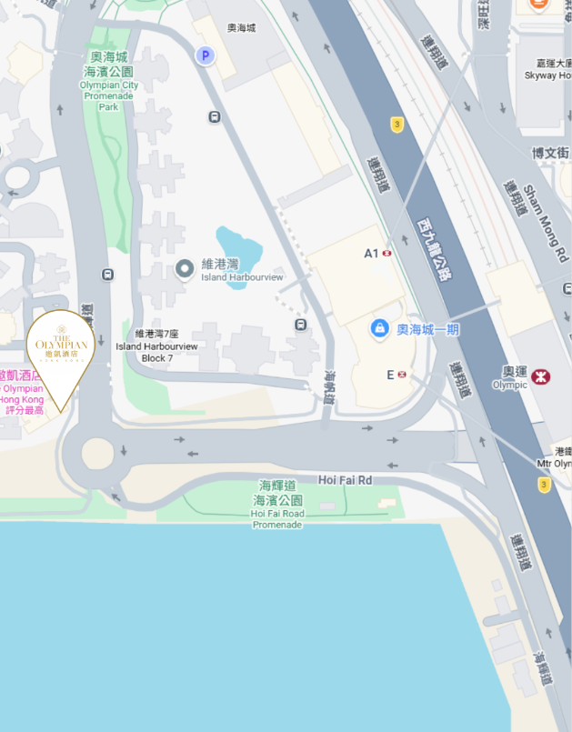Royal Pacific Hotel Location