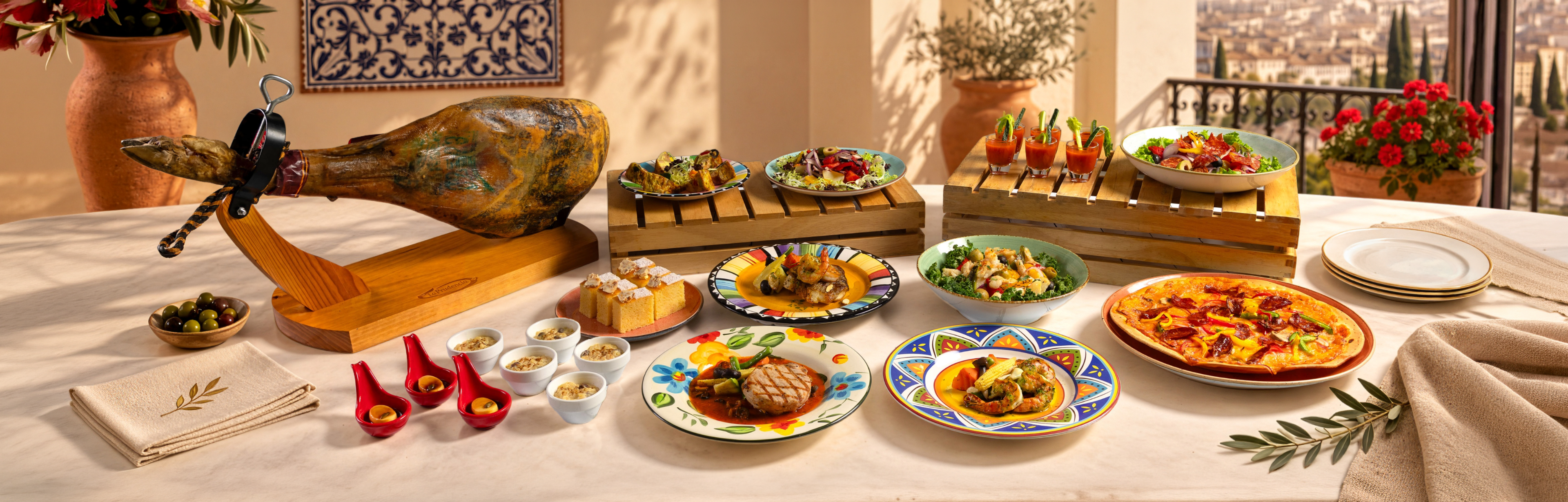Spanish Seafood Fiesta Semi-buffet Lunch & Dinner