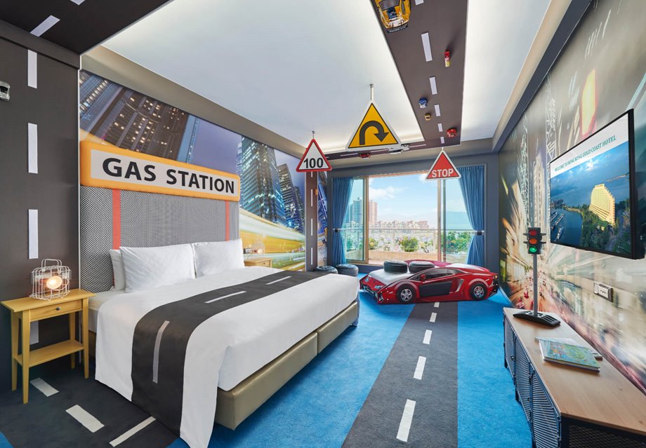 Racing Car Room with Seaview Balcony