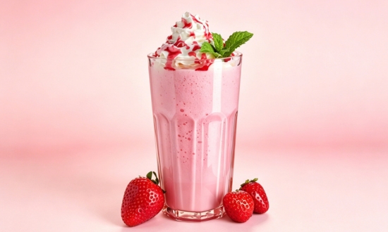 Strawberry Yogurt Milkshake