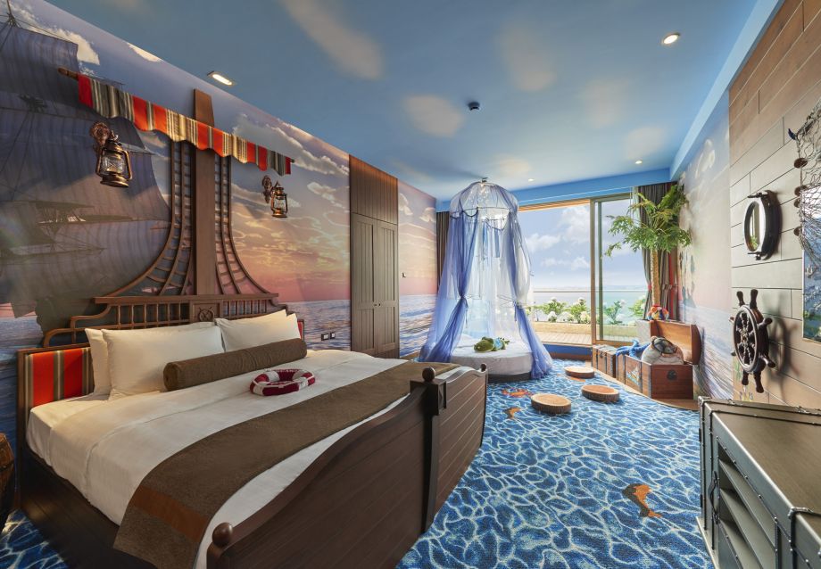 Pirate Room with Seaview Balcony